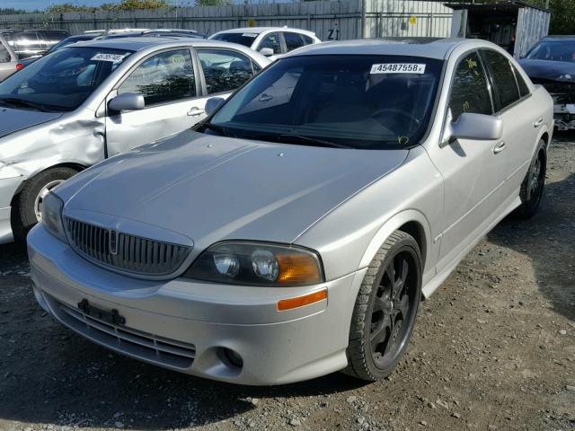 1LNHM87AX2Y695544 - 2002 LINCOLN LS Gümüş foto 2