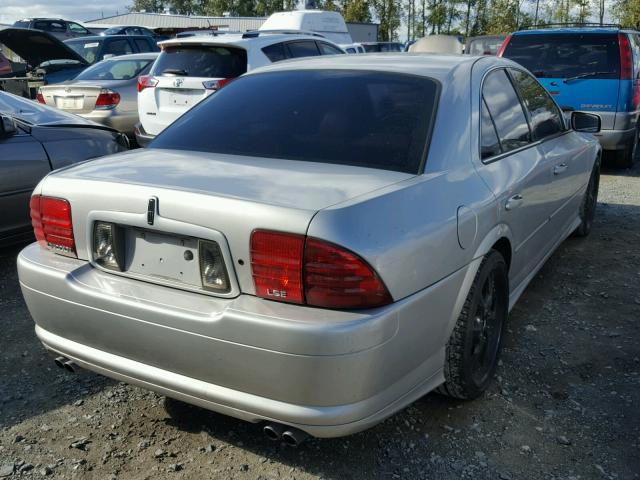 1LNHM87AX2Y695544 - 2002 LINCOLN LS Gümüş foto 4