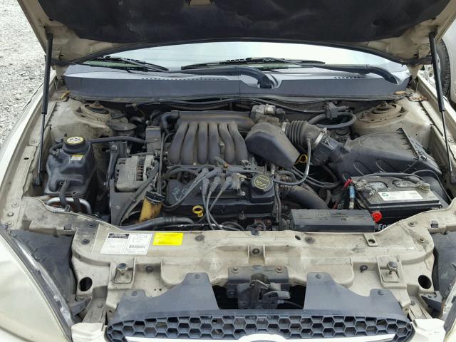 1FAFP55211G243277 - 2001 FORD TAURUS SES GOLD photo 7