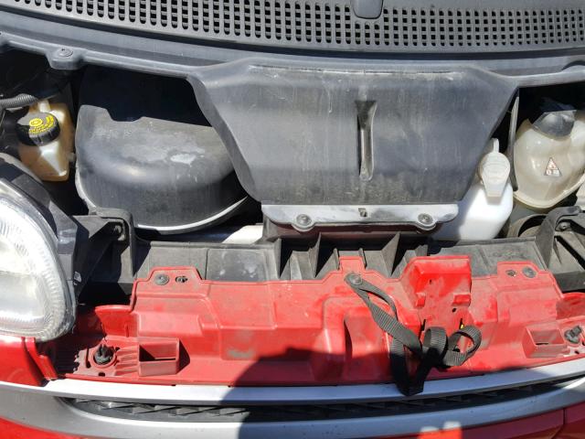 WMEEK31X99K261675 - 2009 SMART FORTWO PAS 红色 照片 7