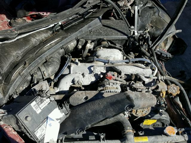 JF2SH63699H796980 - 2009 SUBARU FORESTER 2 MAROON photo 7