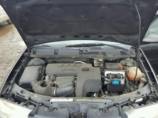 1G8AG52F85Z163880 - 2005 SATURN ION LEVEL BLACK photo 7