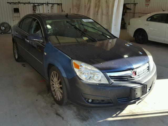 1G8ZV57708F136379 - 2008 SATURN AURA XR BLUE photo 1