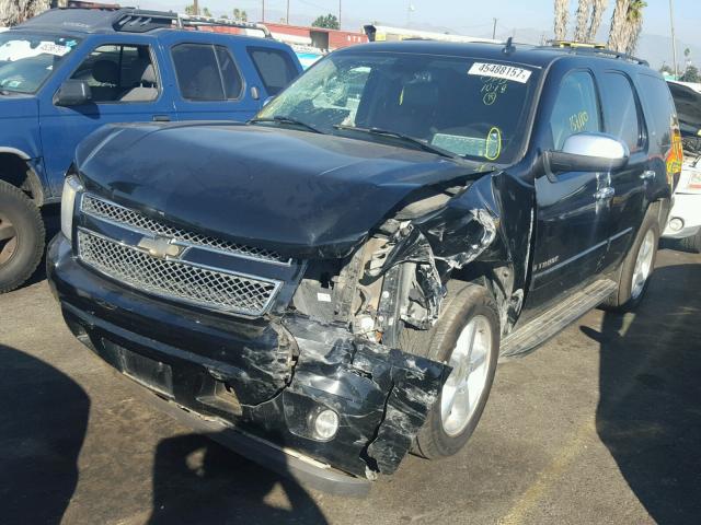 1GNFC13018R149065 - 2008 CHEVROLET TAHOE C150 BLACK photo 2