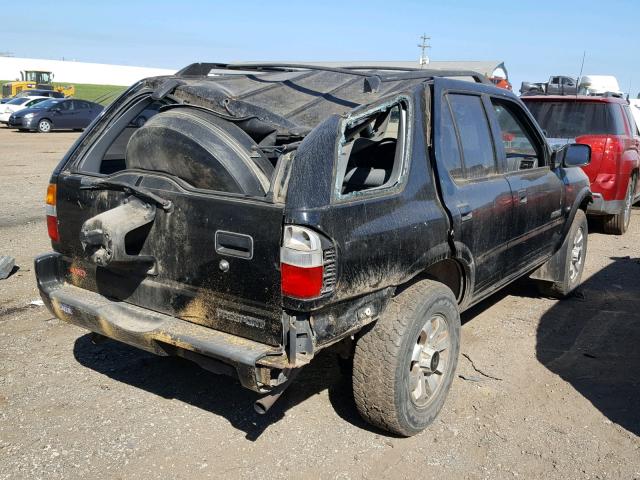 4S6CM58W6W4423175 - 1998 HONDA PASSPORT E BLACK photo 4