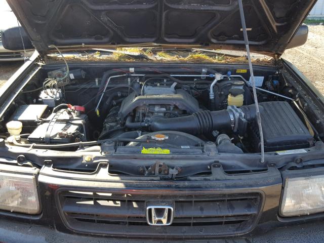 4S6CM58W6W4423175 - 1998 HONDA PASSPORT E BLACK photo 7