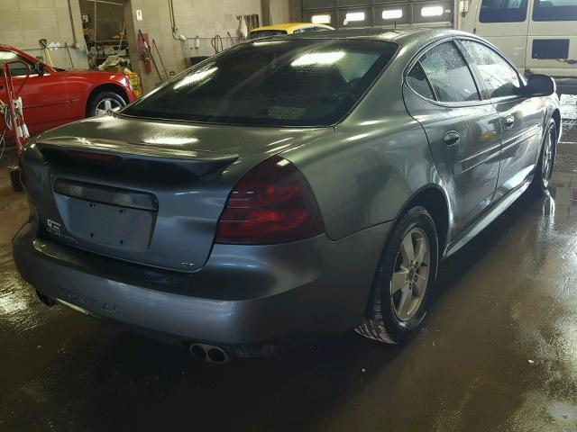 2G2WS522151170643 - 2005 PONTIAC GRAND PRIX GRAY photo 4