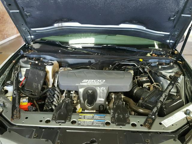 2G2WS522151170643 - 2005 PONTIAC GRAND PRIX GRAY photo 7