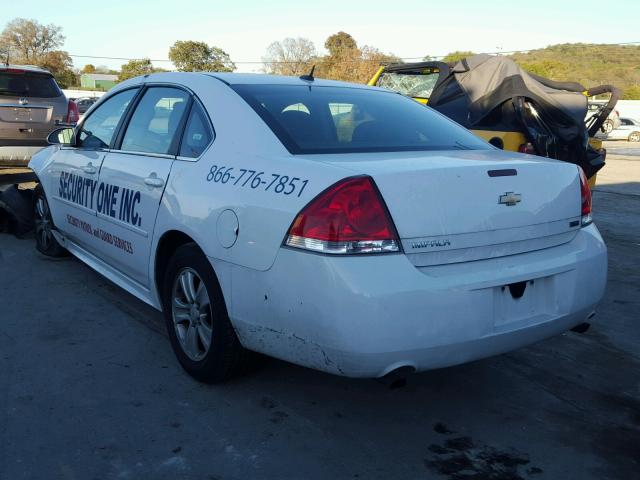 2G1WF5E39C1230811 - 2012 CHEVROLET IMPALA WHITE photo 3