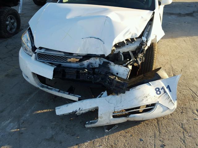 2G1WF5E39C1230811 - 2012 CHEVROLET IMPALA WHITE photo 9