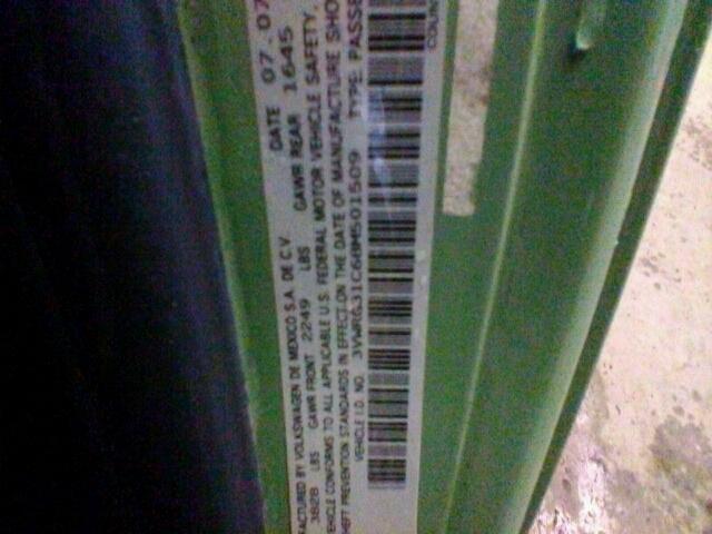 3VWRG31C68M501509 - 2008 VOLKSWAGEN NEW BEETLE მწვანე ფოტო 10