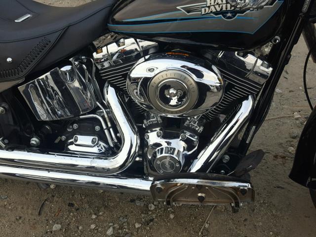 1HD1BX5169Y063125 - 2009 HARLEY-DAVIDSON FLSTF BLACK photo 7