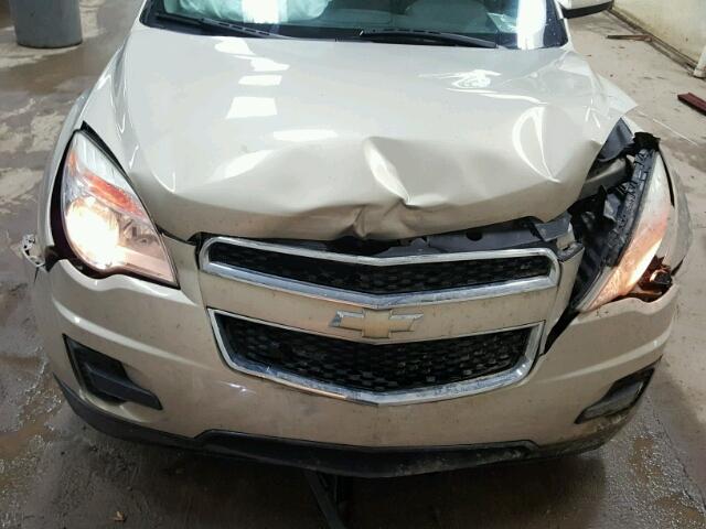 2CNFLEEW1A6342153 - 2010 CHEVROLET EQUINOX LT TAN photo 7