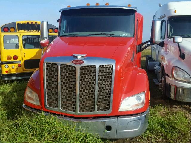 1XPBDP9X3FD265498 - 2015 PETERBILT 579 RED photo 9