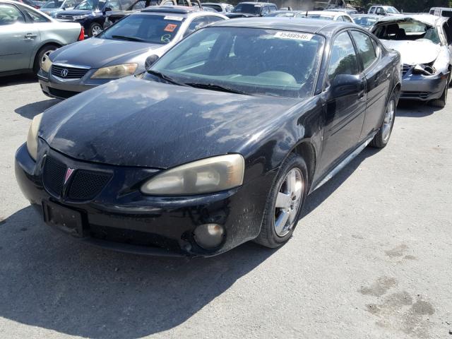 2G2WP552971223038 - 2007 PONTIAC GRAND PRIX BLACK photo 2