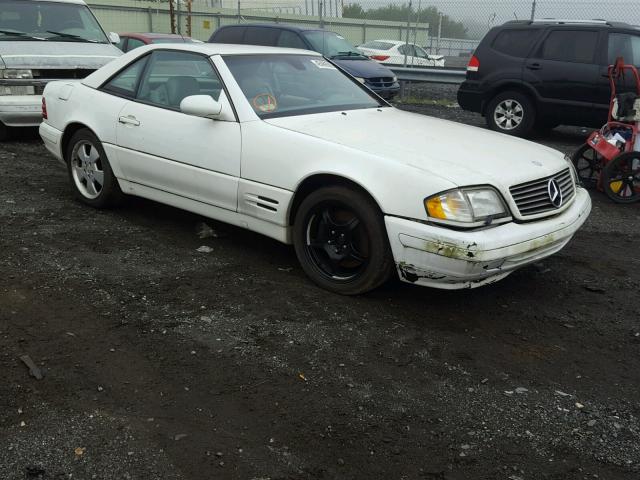 WDBFA68F9XF184038 - 1999 MERCEDES-BENZ SL 500 WHITE photo 1