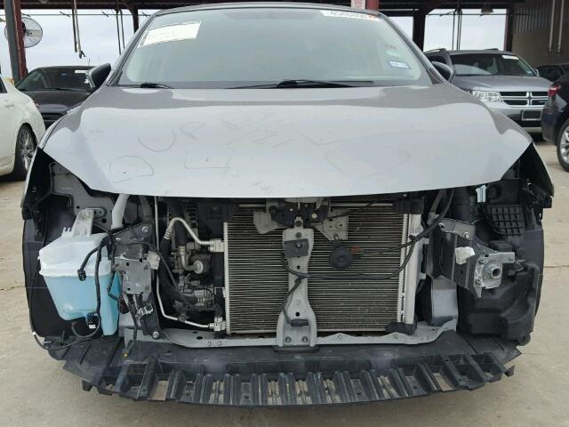 3N1AB7AP4DL735563 - 2013 NISSAN SENTRA SILVER photo 9