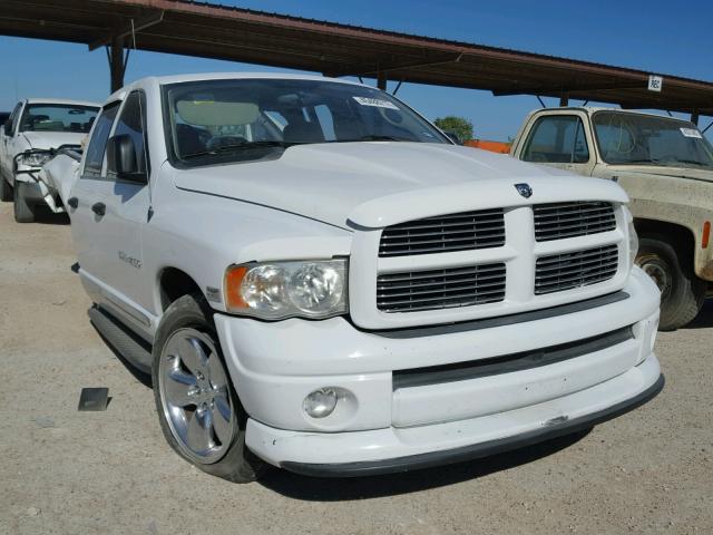 1D7HA18D53S298668 - 2003 DODGE RAM 1500 S WHITE photo 1