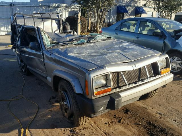 1J4FT48S31L565433 - 2001 JEEP CHEROKEE S SILVER photo 1