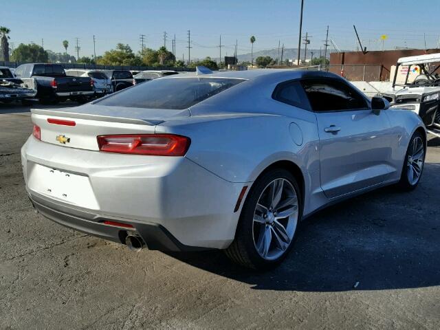 1G1FB1RS9G0189782 - 2016 CHEVROLET CAMARO LT SILVER photo 4