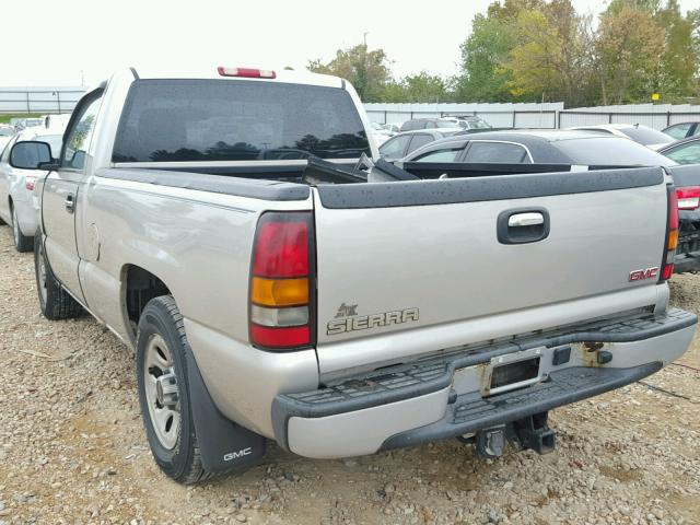 3GTEC14X26G206371 - 2006 GMC NEW SIERRA TAN photo 3