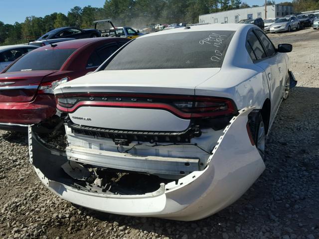 2C3CDXBG6FH784388 - 2015 DODGE CHARGER SE WHITE photo 4