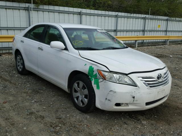 4T1BE46K39U796710 - 2009 TOYOTA CAMRY BASE WHITE photo 1