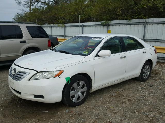 4T1BE46K39U796710 - 2009 TOYOTA CAMRY BASE WHITE photo 2