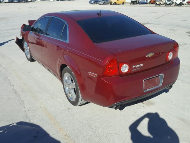 1G1ZD5E73BF111696 - 2011 CHEVROLET MALIBU 2LT RED photo 3