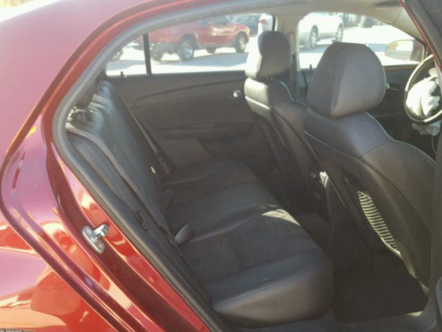 1G1ZD5E73BF111696 - 2011 CHEVROLET MALIBU 2LT RED photo 6