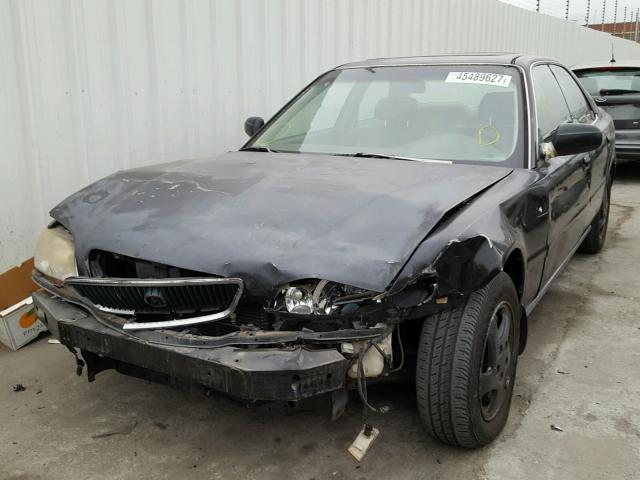 JH4UA3649TC011252 - 1996 ACURA 3.2TL BLACK photo 2