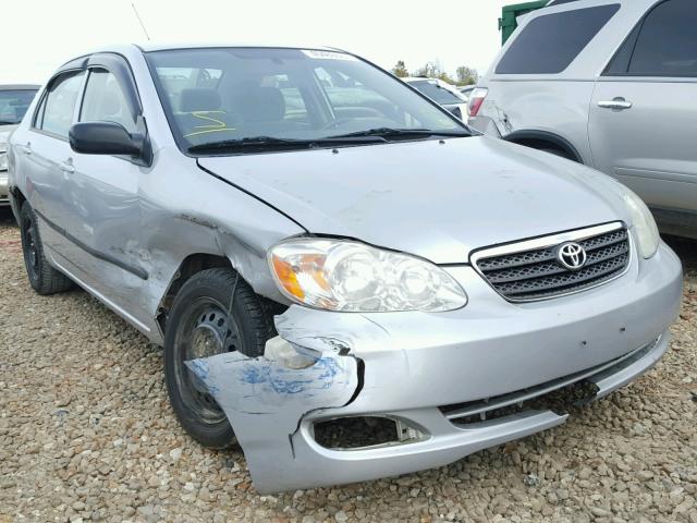 1NXBR32E87Z829647 - 2007 TOYOTA COROLLA SILVER photo 1