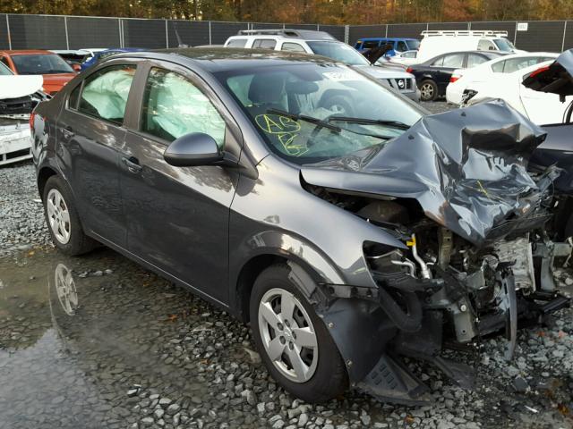 1G1JA5SH8D4193193 - 2013 CHEVROLET SONIC LS 灰色 照片 1