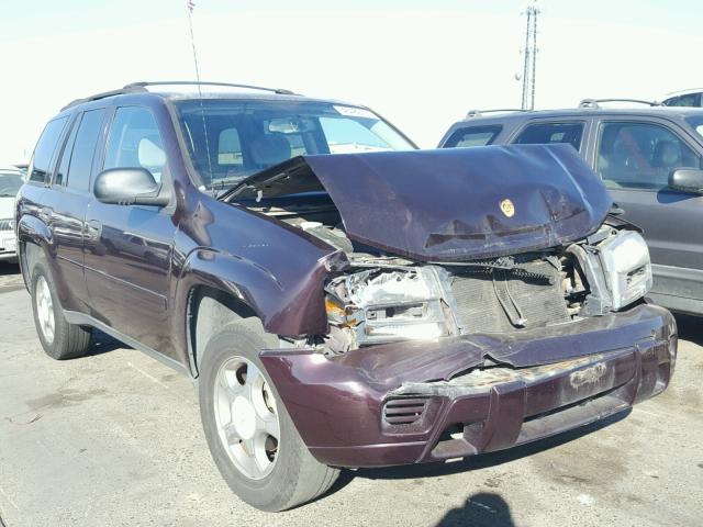 1GNDS13S182203758 - 2008 CHEVROLET TRAILBLAZE PURPLE photo 1