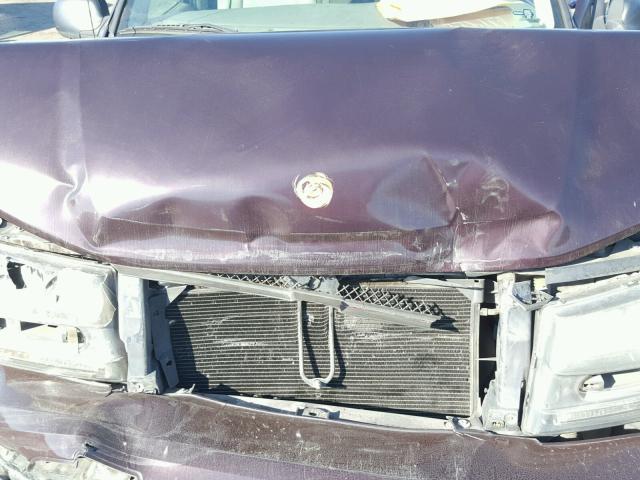 1GNDS13S182203758 - 2008 CHEVROLET TRAILBLAZE PURPLE photo 7