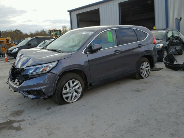 2HKRM4H58GH619347 - 2016 HONDA CR-V EX GRAY photo 2