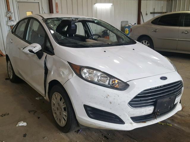 3FADP4AJ5FM126636 - 2015 FORD FIESTA S WHITE photo 1