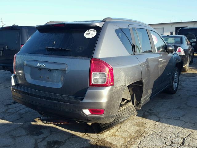 1J4NT1FAXBD285797 - 2011 JEEP COMPASS SP GRAY photo 4