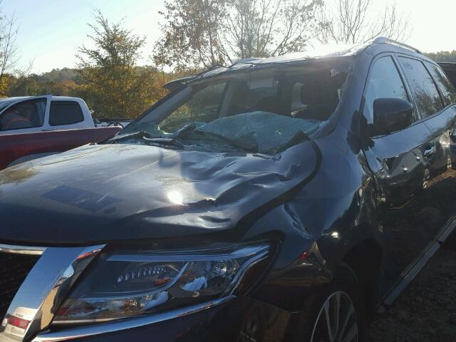 5N1AR2MM2FC664421 - 2015 NISSAN PATHFINDER BLUE photo 9