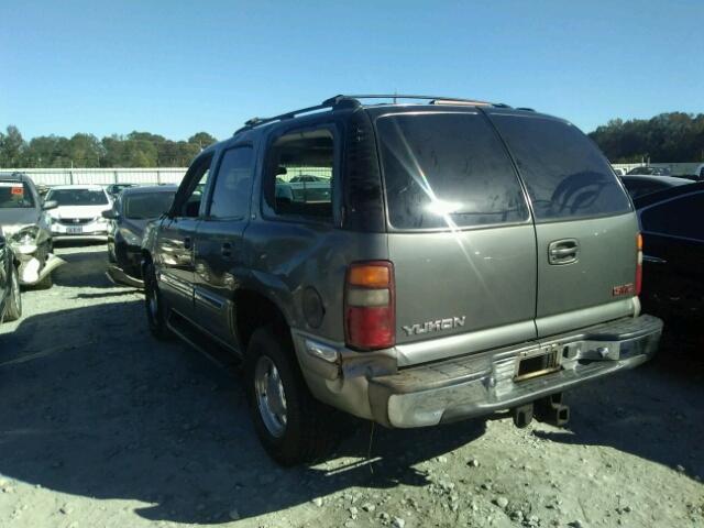 1GKEC13T7YJ166745 - 2000 GMC YUKON GRAY photo 3