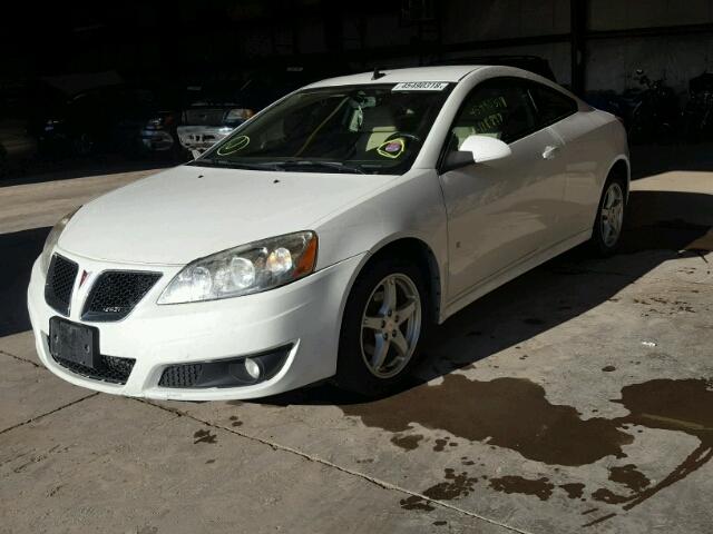 1G2ZK17K794242146 - 2009 PONTIAC G6 GT WHITE photo 2