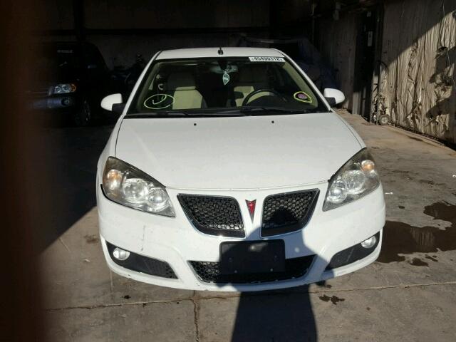 1G2ZK17K794242146 - 2009 PONTIAC G6 GT WHITE photo 9