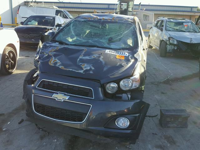 1G1JE5SB0G4158349 - 2016 CHEVROLET SONIC CHARCOAL photo 9