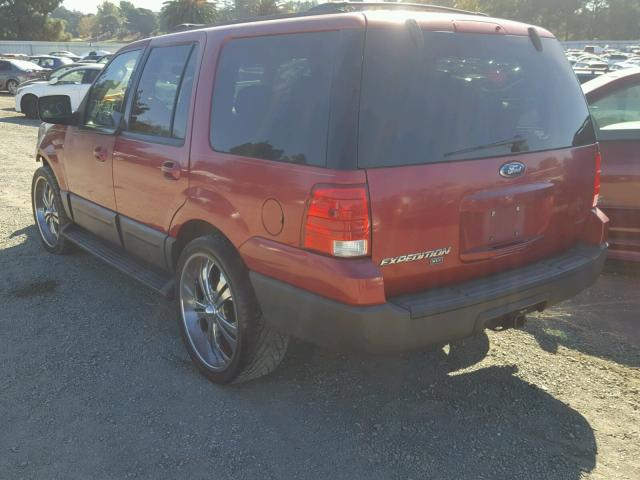 1FMPU16L14LB65663 - 2004 FORD EXPEDITION RED photo 3