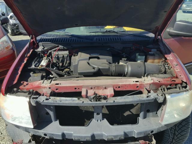 1FMPU16L14LB65663 - 2004 FORD EXPEDITION RED photo 7