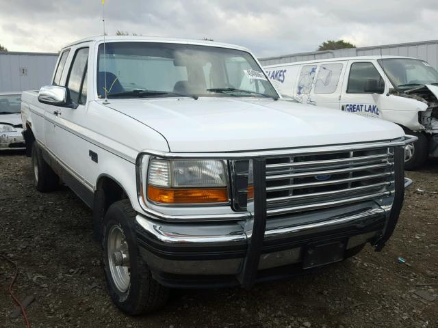 1FTEX14N0PKB64263 - 1993 FORD F150 WHITE photo 1