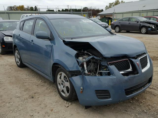 5Y2SL67859Z416133 - 2009 PONTIAC VIBE TEAL photo 1