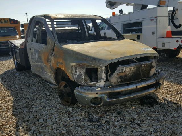 3D6WH48A37G789963 - 2007 DODGE RAM 3500 S BURN photo 1