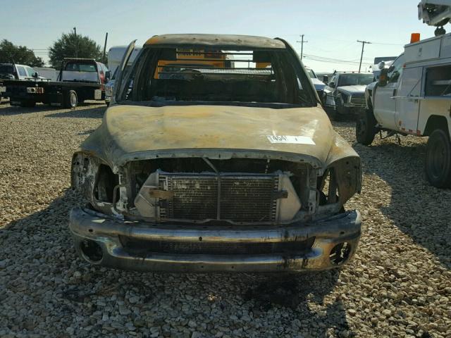 3D6WH48A37G789963 - 2007 DODGE RAM 3500 S BURN photo 9