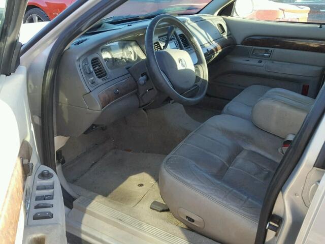 2MEHM75V89X629846 - 2009 MERCURY GRAND MARQ GRAY photo 9